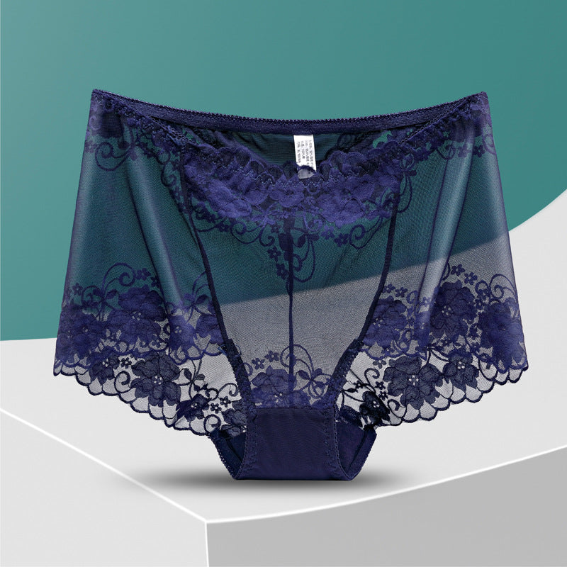 🏆🔥 Compra di più, risparmia di più!😍 💜Mutandine da donna in pizzo di seta fatte a mano