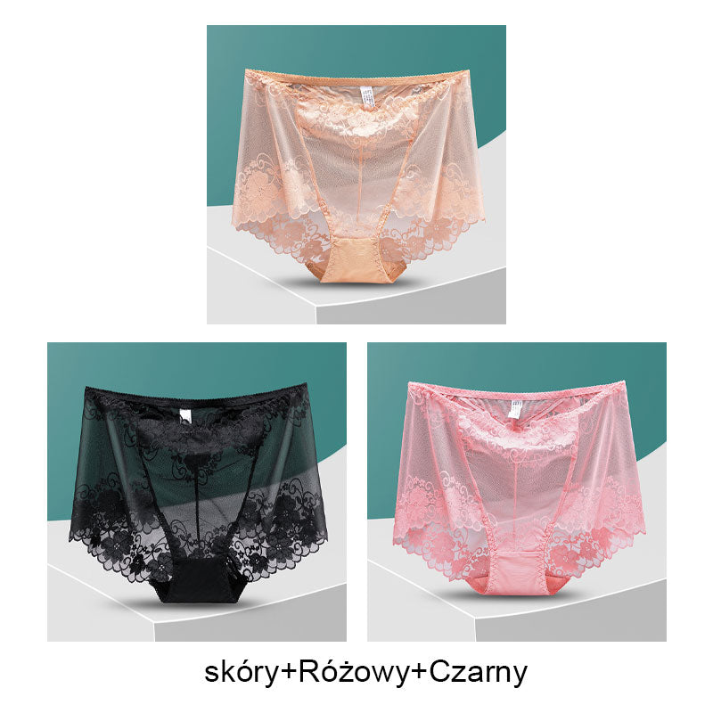 🏆🔥 Compra di più, risparmia di più!😍 💜Mutandine da donna in pizzo di seta fatte a mano