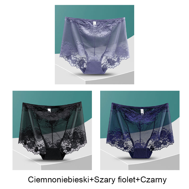 🏆🔥 Compra di più, risparmia di più!😍 💜Mutandine da donna in pizzo di seta fatte a mano