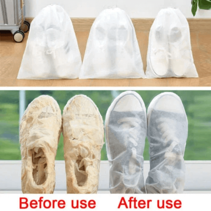 Sacchetti Riutilizzabili con Coulisse per Scarpe