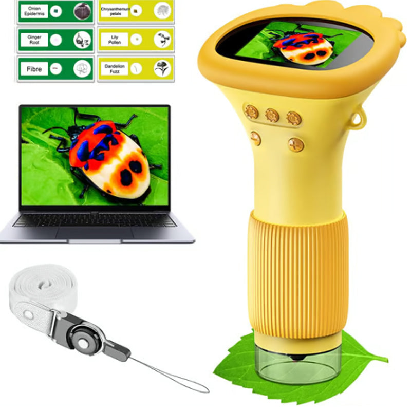 🎁Idea regalo Saldi imperdibili 50% DI SCONTO🔥Microscopio didattico scientifico per bambini