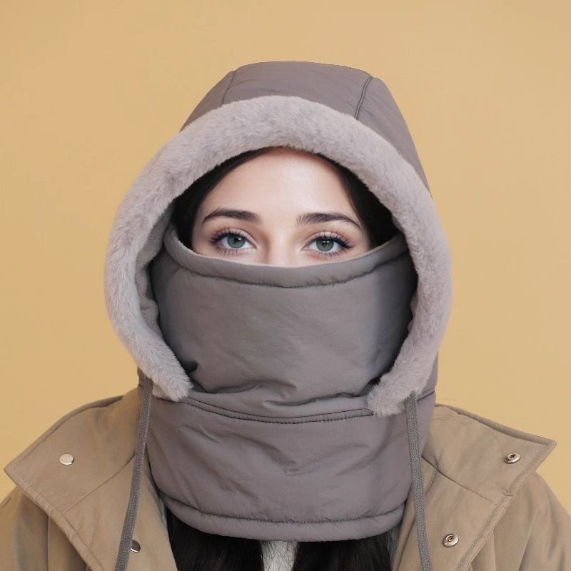 🧢❄️ Spesso Thermo Cappello con Maschera Faciale – Il più bello regalo per la tua famiglia!! 🎁🎁