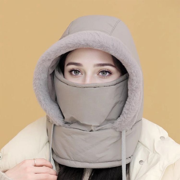 🧢❄️ Spesso Thermo Cappello con Maschera Faciale – Il più bello regalo per la tua famiglia!! 🎁🎁