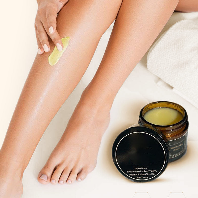 Balsamo di Sevo Bovino Biologico con Miele – Crema Idratante