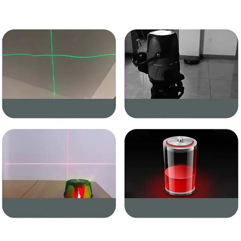 🔧Livella laser a squadra da 90° | Tracciatore a infrarossi per piastrelle e progetti fai da te
