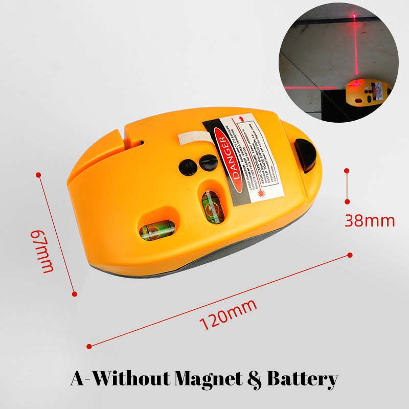 🔧Livella laser a squadra da 90° | Tracciatore a infrarossi per piastrelle e progetti fai da te