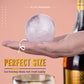 Stampo per Sfere di Ghiaccio per Whiskey e Cocktail - Silicone Alimentare Impilabile