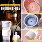 Stampo per Sfere di Ghiaccio per Whiskey e Cocktail - Silicone Alimentare Impilabile