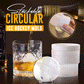 Stampo per Sfere di Ghiaccio per Whiskey e Cocktail - Silicone Alimentare Impilabile