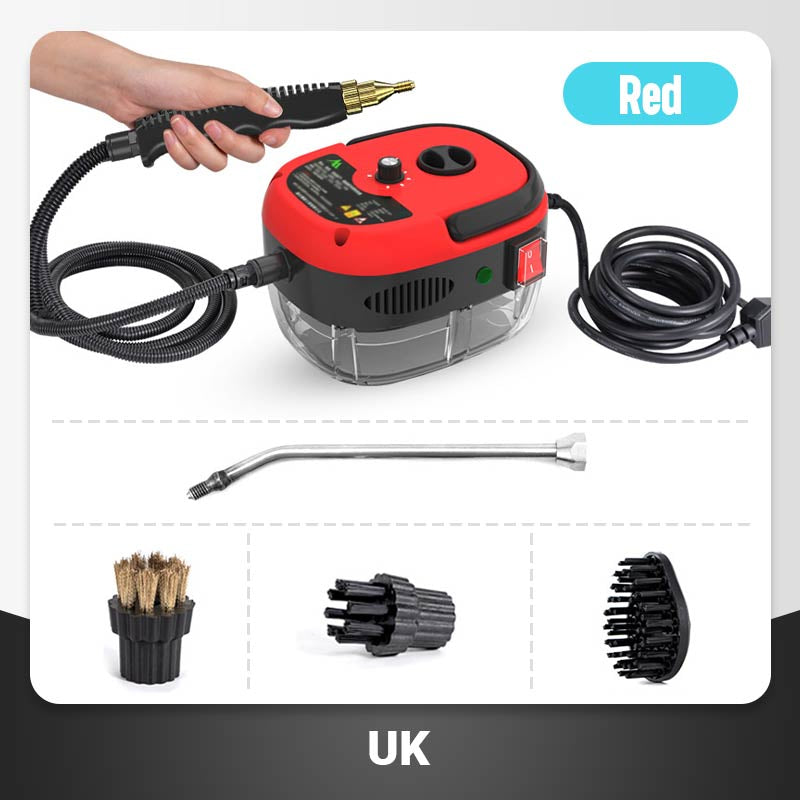 ⏰⏰Pulitore a Vapore Portatile ad Alta Temperatura 2500W con Pressione