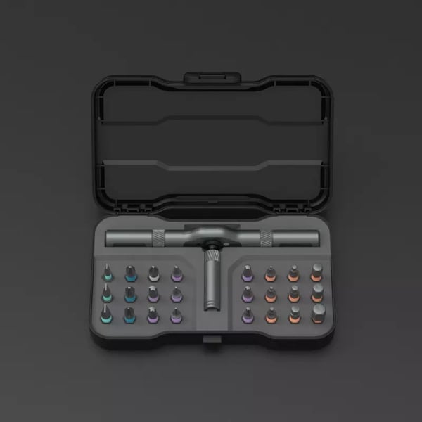 🔩 56% di sconto 🛠️ Set di cacciaviti 24-in-1 – Magnetico, compatto e portatile, ideale per riparazioni e fai-da-te 🔧📦
