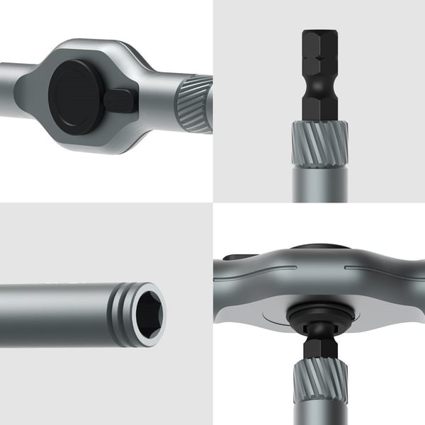 🔩 56% di sconto 🛠️ Set di cacciaviti 24-in-1 – Magnetico, compatto e portatile, ideale per riparazioni e fai-da-te 🔧📦