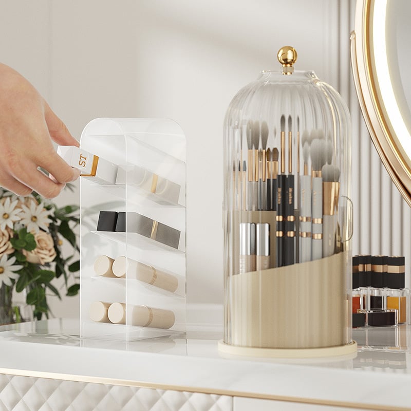 🏡🔥 Vendita calda 50% di sconto ✨🪥 Organizer per spazzolini da denti con coperchio scorrevole