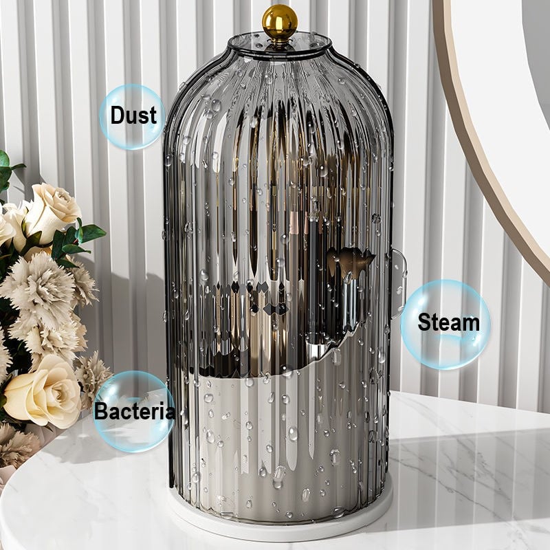 🏡🔥 Vendita calda 50% di sconto ✨🪥 Organizer per spazzolini da denti con coperchio scorrevole