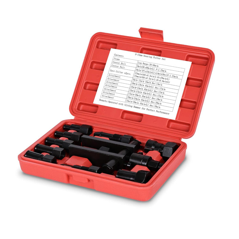 🔧 SCONTO DEL 50%! 🏍️ Set di 10 estrattori per cuscinetti da moto – Qualità robusta, facile da usare e adatto a diversi diametri interni – perfetto per gli appassionati del fai da te e le piccole officine 🛠️