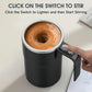 Set Tazza da Caffè Ricaricabile con Mescolamento Automatico Magnetico