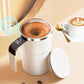 Set Tazza da Caffè Ricaricabile con Mescolamento Automatico Magnetico