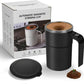 Set Tazza da Caffè Ricaricabile con Mescolamento Automatico Magnetico