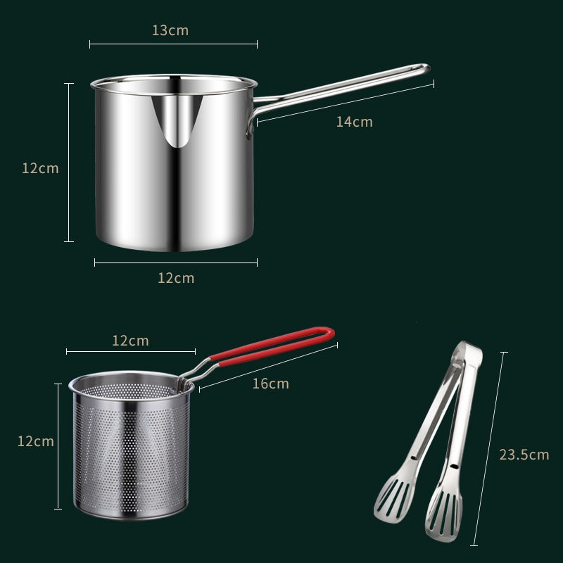 🔥ULTIMO GIORNO SALDI 63% OFF🎁Friggitrice Multifunzionale in Acciaio Inox 304