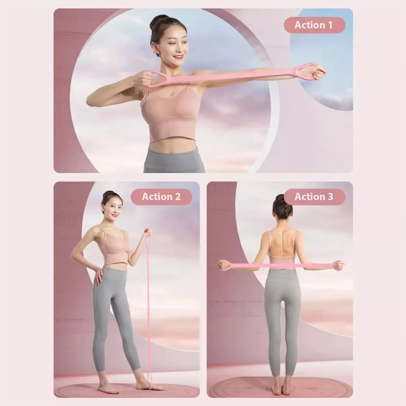 🎁Acquista 1 e ricevi 1 gratis🎁Fasce elastiche per yoga e pilates