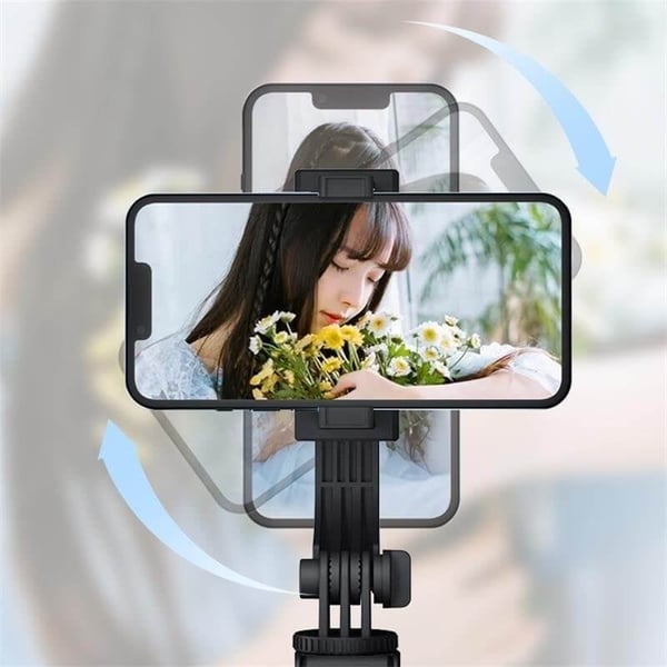 📱 Selfie stick intelligente da 180 cm con riconoscimento automatico del volto – Filma e scatta foto con più libertà