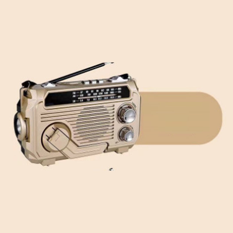 📻Multi-function Hand Crank Portable Radio with Flashlight