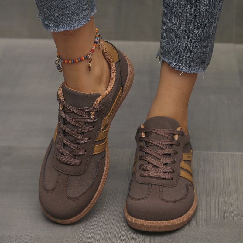 Scarpe casual eleganti da donna con punta rotonda antiscivolo
