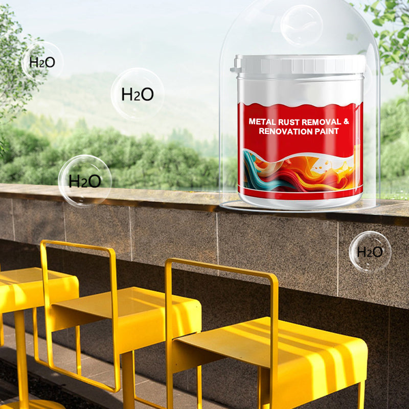 Vernice per Rimozione della Ruggine e Restauro del Metallo