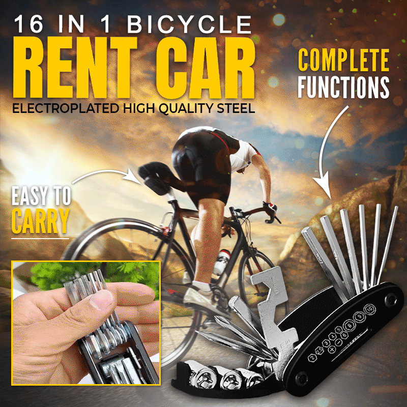Kit Riparazione Bici 16 in 1