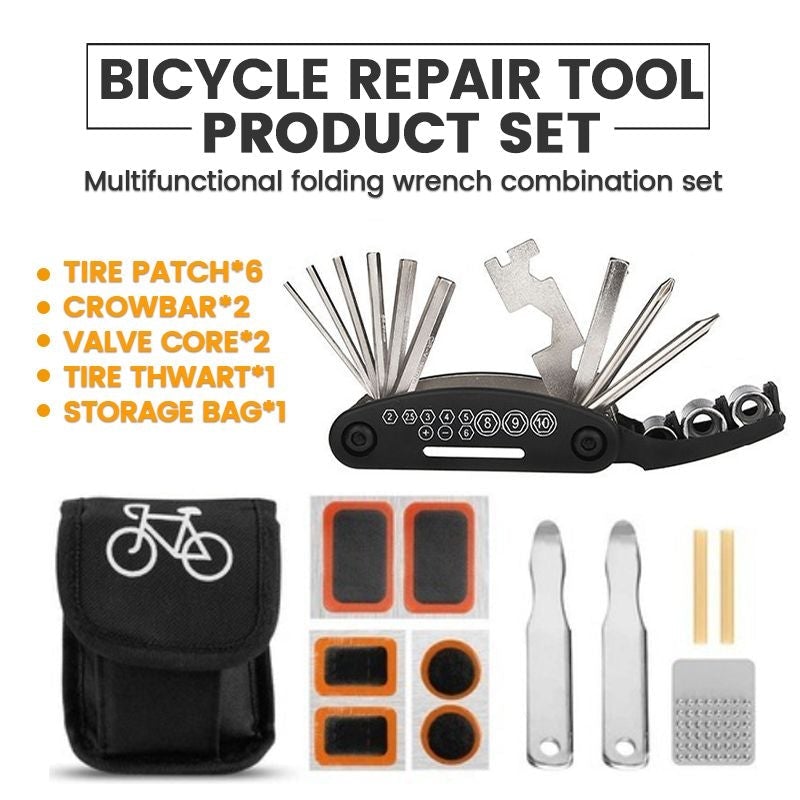 Kit Riparazione Bici 16 in 1