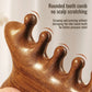 ✨ ULTIMO GIORNO: COMPRI 1, RICEVI 1 GRATIS! ✨ Pettine massaggiante per il cuoio capelluto 4 in 1 in legno con Gua Sha