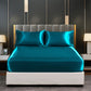 🛏️ Approfitta del 50% di sconto ora! Lenzuolo con angoli in raso sintetico – morbido come la seta, traspirante e ipoallergenico – per un sonno fresco, lussuoso e riposante. 🌙✨