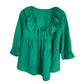 🎁 Hot Sale 49% OFF 🔥Women's 3/4 Sleeve Tie Front Ruffle Tiered Shirts