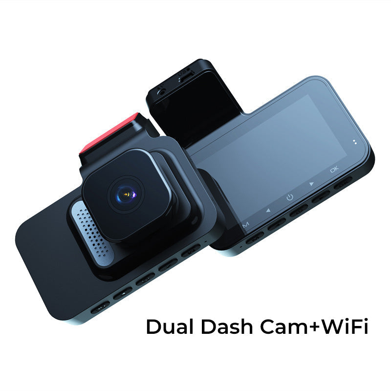 🔥Offerta speciale 50%🚗Doppia dash cam WiFi 1080p con visione notturna