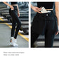 Leggings fitness da donna a vita alta con tasca
