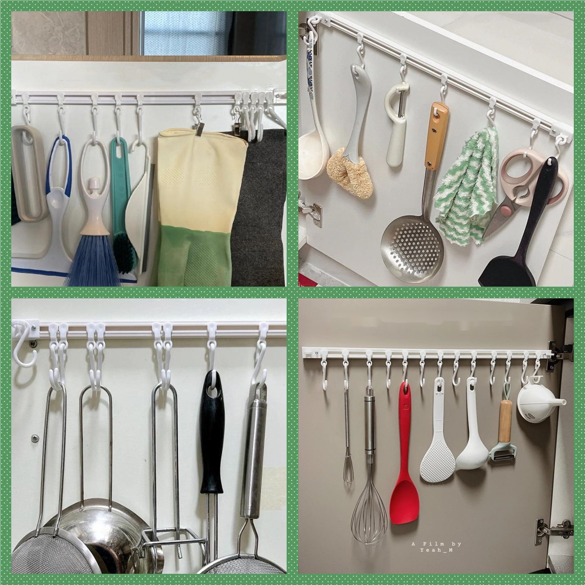 🧺Compra 1 prendi 1 gratis🔥! Gancio a S da parete senza foratura – ganci regolabili, montaggio senza buchi & organizzazione versatile – perfetto per cucina, bagno e corridoio 🏠✨
