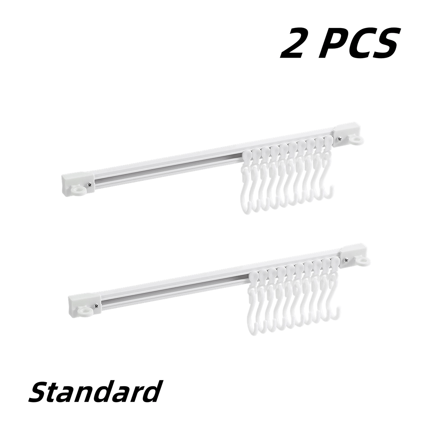 🧺Compra 1 prendi 1 gratis🔥! Gancio a S da parete senza foratura – ganci regolabili, montaggio senza buchi & organizzazione versatile – perfetto per cucina, bagno e corridoio 🏠✨