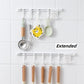 🧺Compra 1 prendi 1 gratis🔥! Gancio a S da parete senza foratura – ganci regolabili, montaggio senza buchi & organizzazione versatile – perfetto per cucina, bagno e corridoio 🏠✨