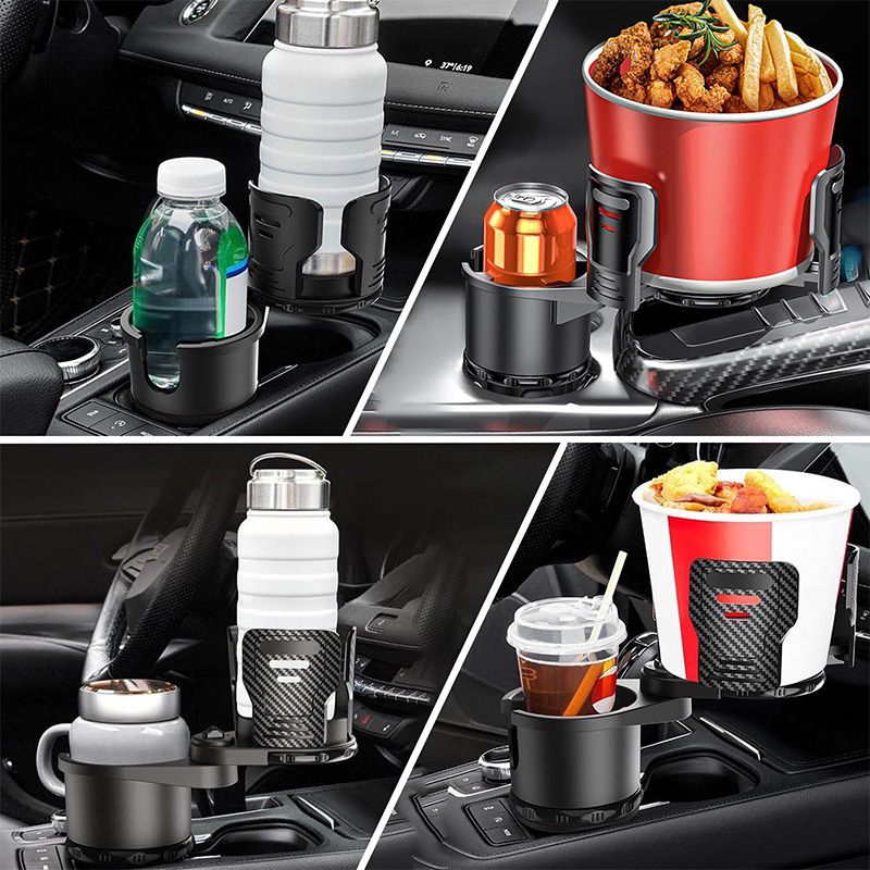 🎁49% OFF💝✨2 in 1 Expandable Cup Holder for Car with Locking Function and 360° Rotating