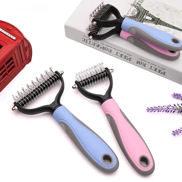 Spazzola per animali domestici per cani e gatti