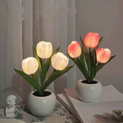 Lampada da Tavolo a Tulipano LED