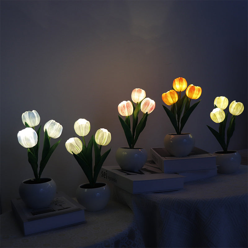 Lampada da Tavolo a Tulipano LED