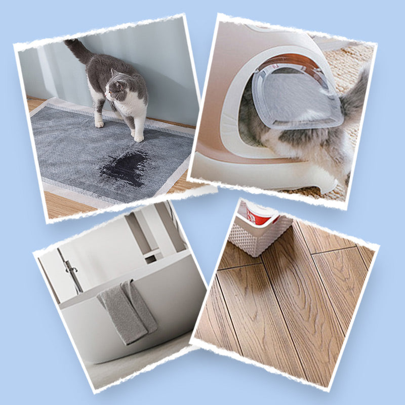 Spray Potente Rimuovi Odori e Smacchiatore per Animali Domestici