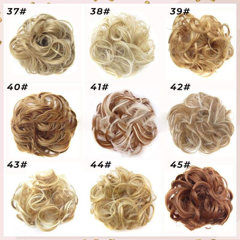 ⏳Beperkte tijd 50% korting!💥 74 kleuren gemakkelijk te dragen stijlvolle haartrunchies