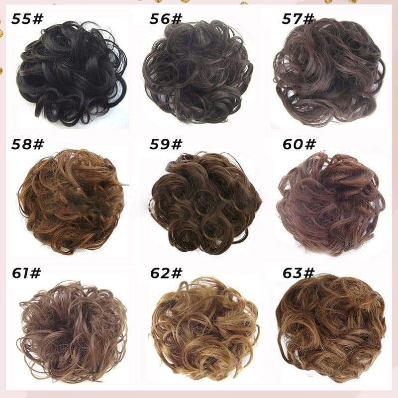 ⏳Beperkte tijd 50% korting!💥 74 kleuren gemakkelijk te dragen stijlvolle haartrunchies
