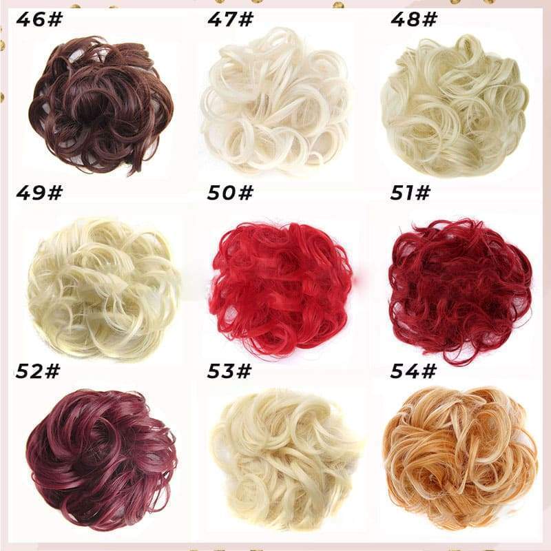 ⏳Beperkte tijd 50% korting!💥 74 kleuren gemakkelijk te dragen stijlvolle haartrunchies