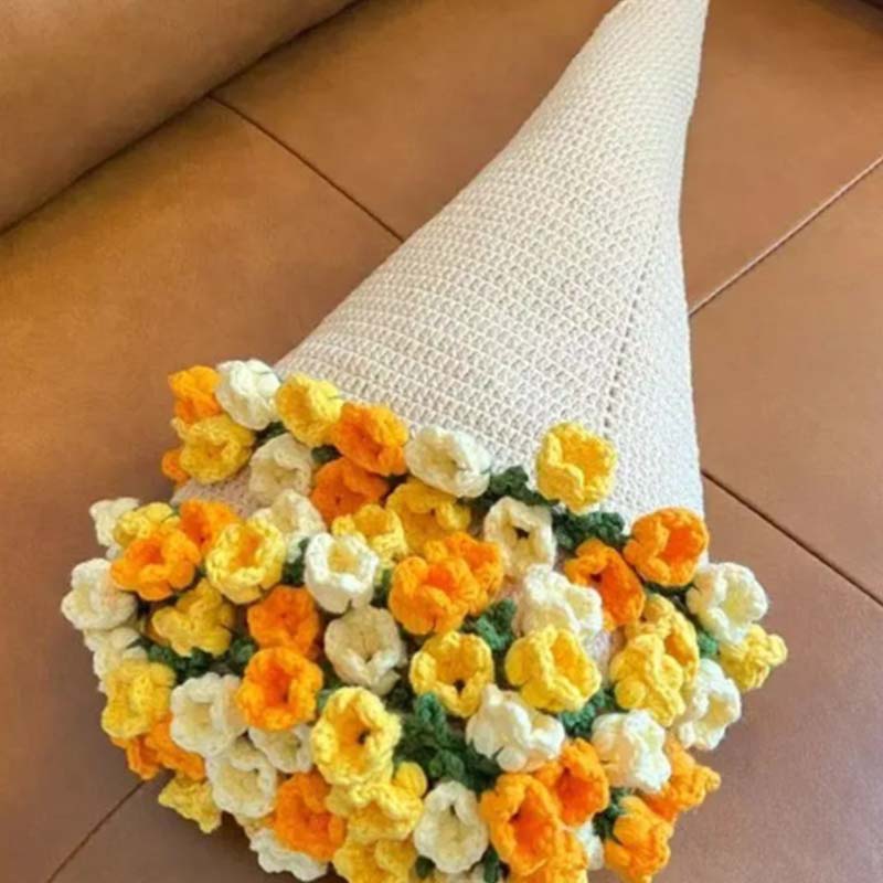 🔥50% DI SCONTO ORA! Coperta Bouquet all'Uncinetto – Design elegante a fiore, morbida e calda, idea regalo perfetta per ogni occasione✨
