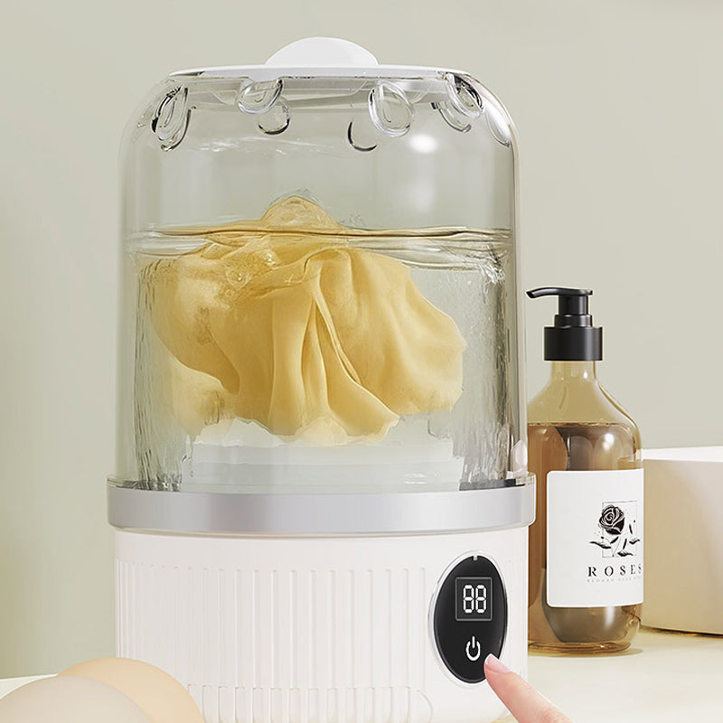 Mini lavatrice portatile senza fili e ricaricabile – libera le tue mani