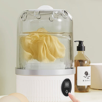 Mini lavatrice portatile senza fili e ricaricabile – libera le tue mani