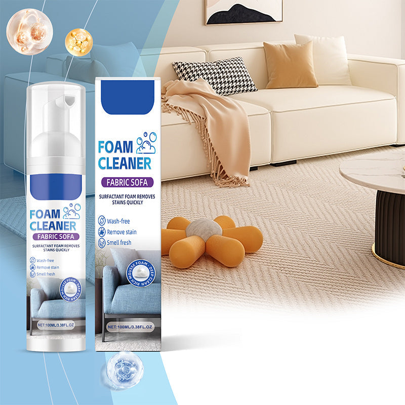🛋️💨 Potente detergente in schiuma per divani in tessuto – Rimuove le macchie e rilascia una schiuma fresca ✨🧼